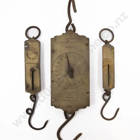 Salters Spring Balance Scales & Two Others