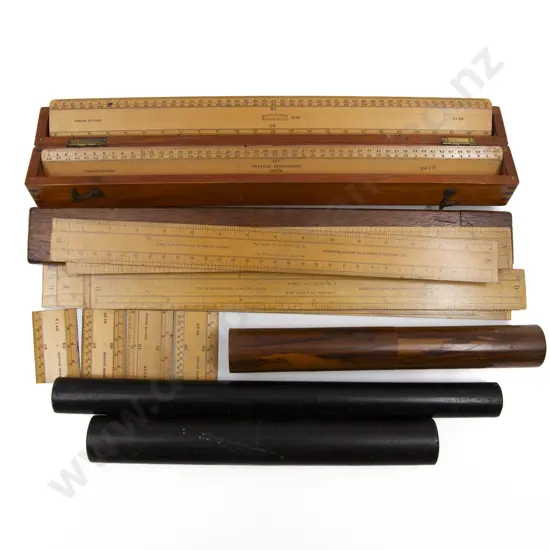 Boxed Rulers and Three Ebony Rules