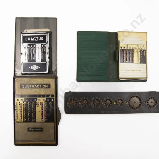 The Calculator & Three Pocket Calculators