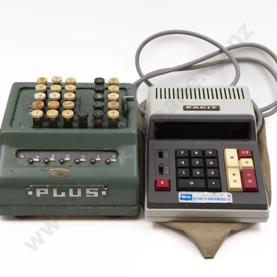 Plus Adding Machine & Electric Adding Machine