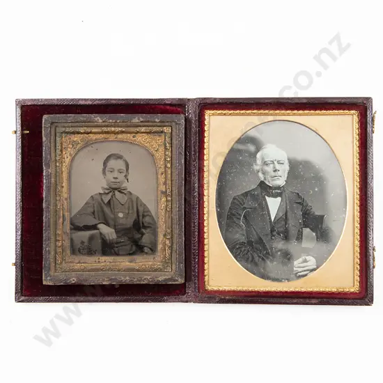 Victorian Cased Daguerreotype Portrait of a Gentleman