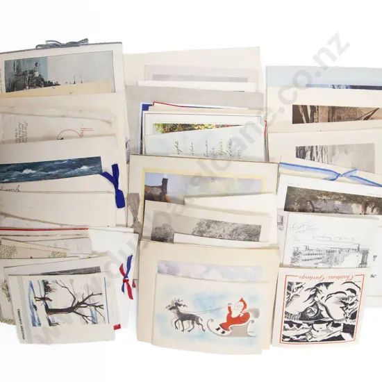 Collection Australian and England C1938 Personalised Christmas Greeting Cards