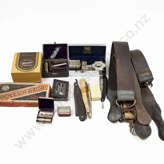 Collection Vintage Shaving Gear