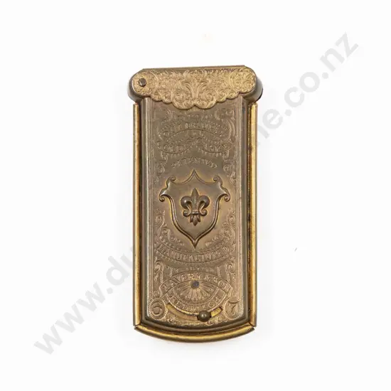 Victorian Waverly & Son Redditch Four Section Needle Case