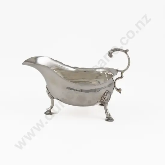 Edw VII S/S Gravy Boat