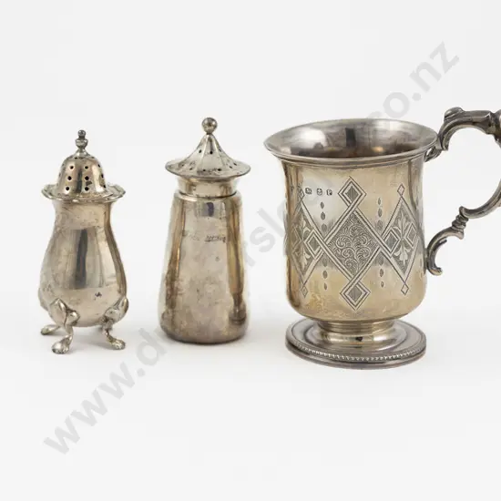 Geo V S/S Christening Mug