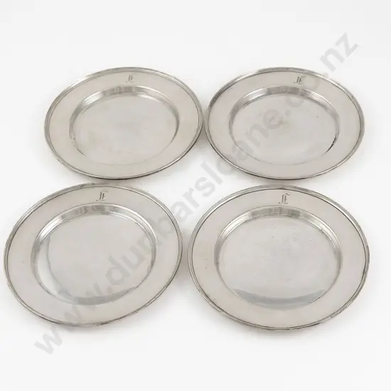 Set Of 4 Small S/S Plates
