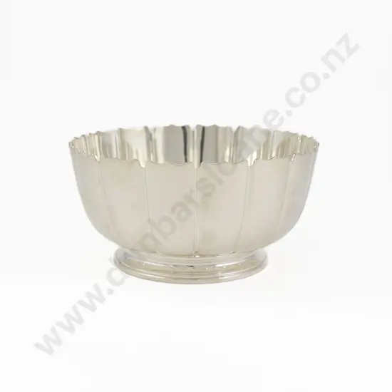 QEII S/S Fruit Bowl By William Comyns & Sons Ltd