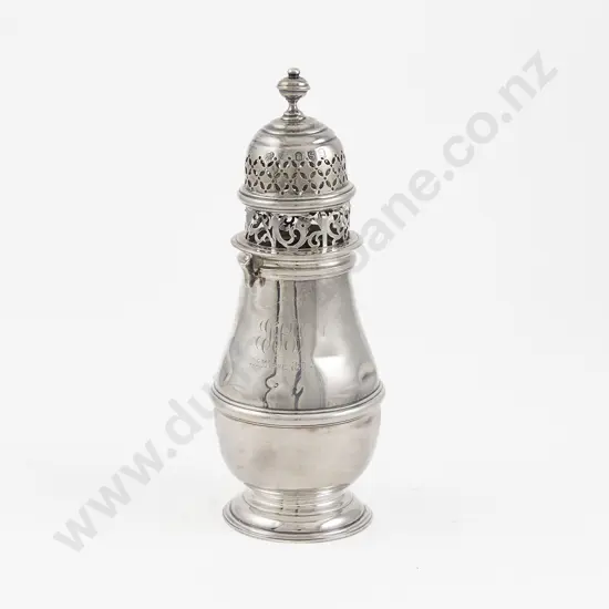 Large Vict S/S Sugar Caster by The Goldmsiths & Silversmiths Co