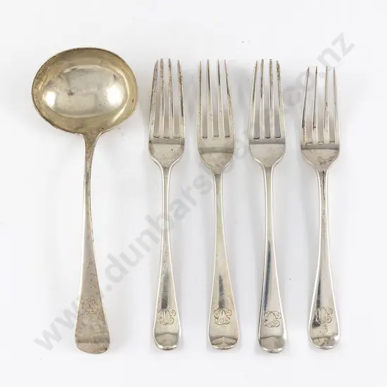5 S/S Dessert Forks