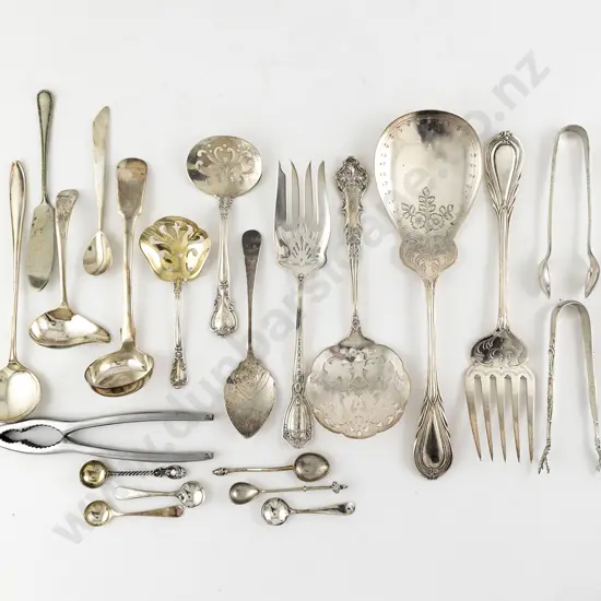 Group Of Mixed S/S & S/P Flatware