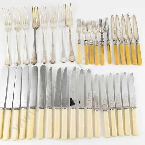 Group Of Bone Handled Knives