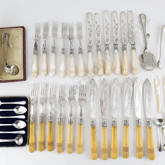 Selection Of Mixed S/S & S/P Flatware