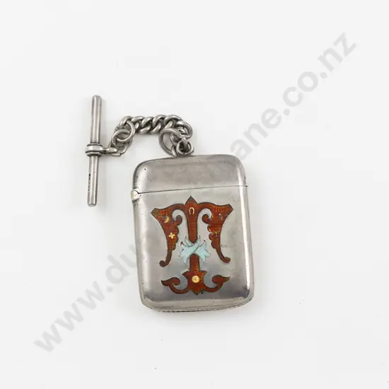 Geo V S/S Vesta Case With Small Chain & Bar