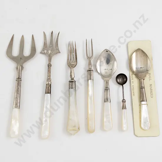 Various S/S and MOP Handled Afternoon Tea Cutlery