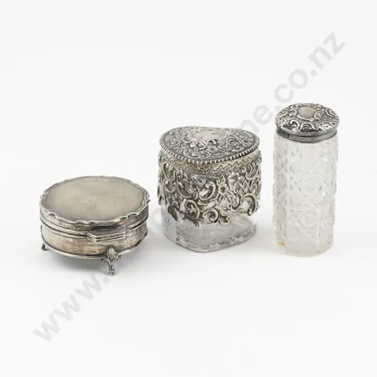 S/S Circular Trinket Box