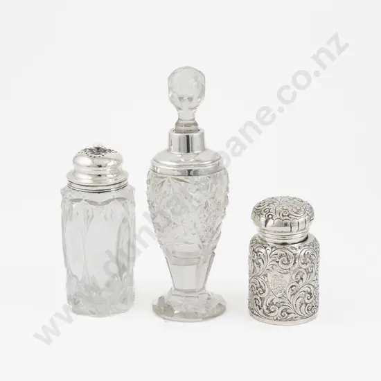 Vict S/S Mounted Smelling Salts Bottle