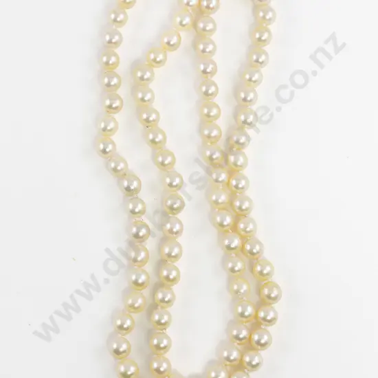 Uniform Single Strand Fresh Water Pearl Necklace