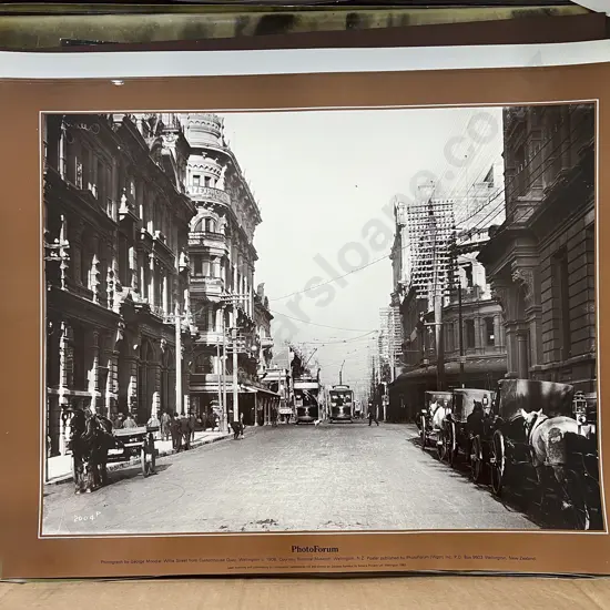 Multiple Quantity of Photo Forum Posters of Historical Scenes