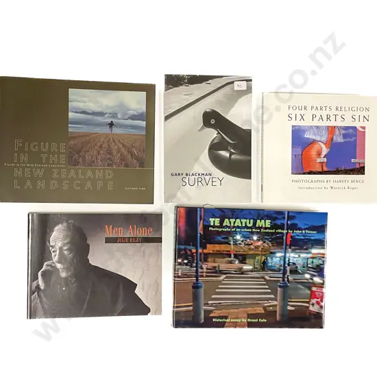 Five Assorted Photography Books