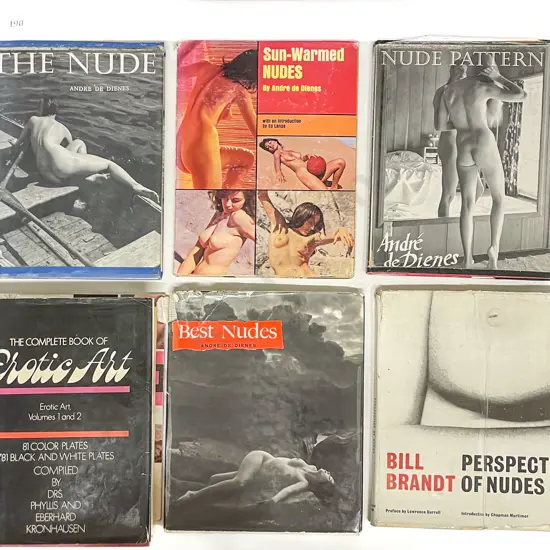 Seven Nude Study Photography Books