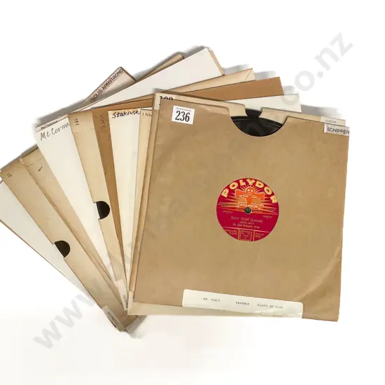 Twenty Various Gramophone Vinyl Records