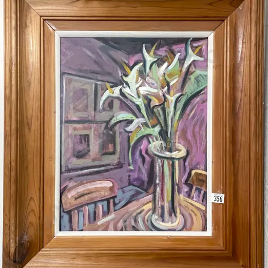 William Main (1934 - 2023) - Calla Lillies