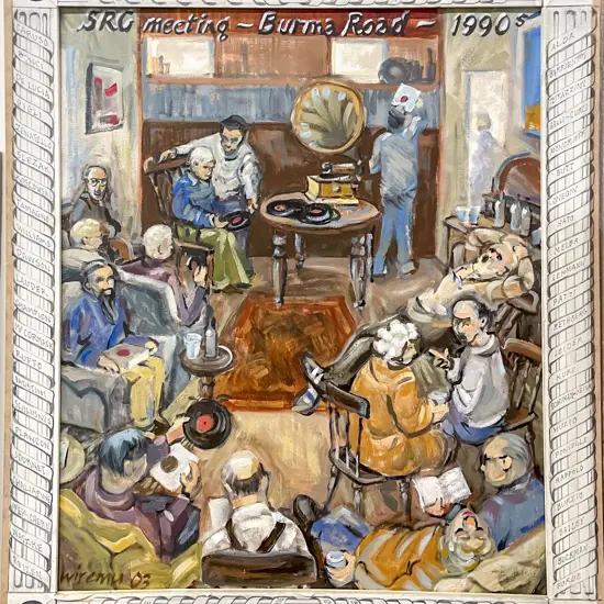 William Main (1934 - 2023) - SRG Meeting - Burma Road - 1990 (unframed)