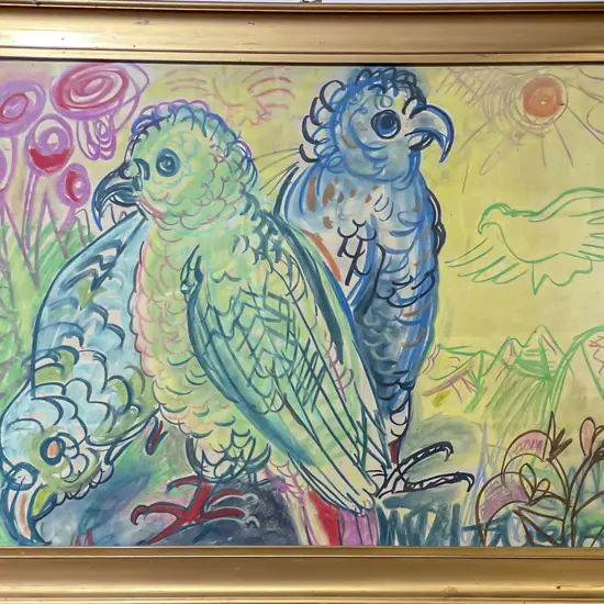 Unknown Artist - Parrots