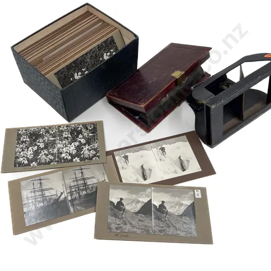 Pair Pocket Folding Stereoscopes