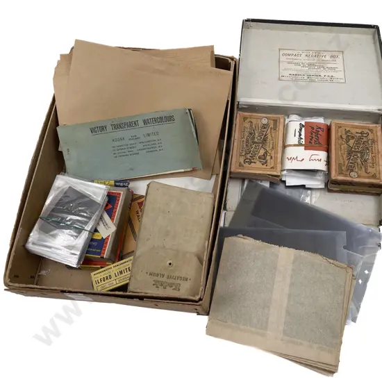 Collection of Various Negatives and Negative Album's with Various