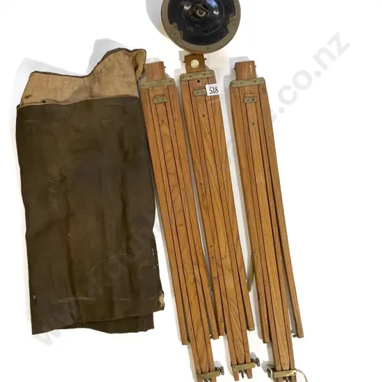 Vintage Plate Camera Folding Tripod