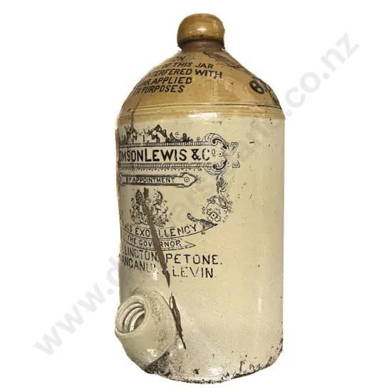 Thomson Lewis Stoneware Keg