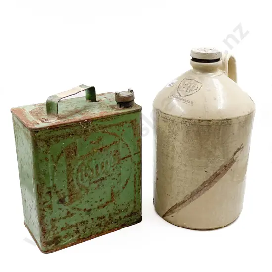 BP Comprox Keg and Castrol Petrol Can