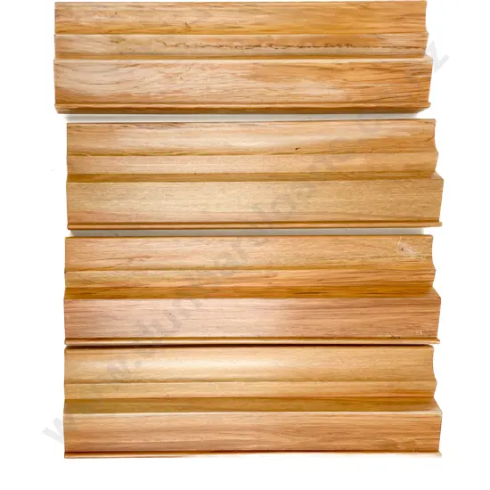 Four Rimu Mahjong Tile Racks