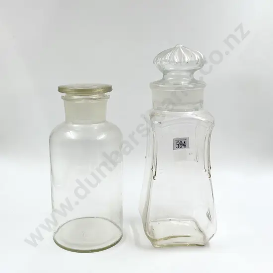 Large Chemists Jar and Lollie Jar