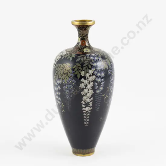 A Japanese Meiji Period Cloisonne Vase
