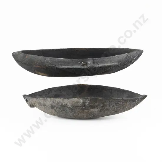Two Small Papua New Guinea Ceremonial Bowls