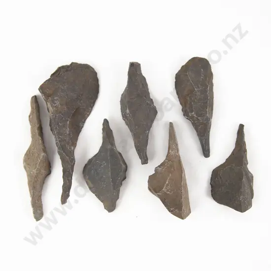 Seven Awls From The Pitcairn Islands