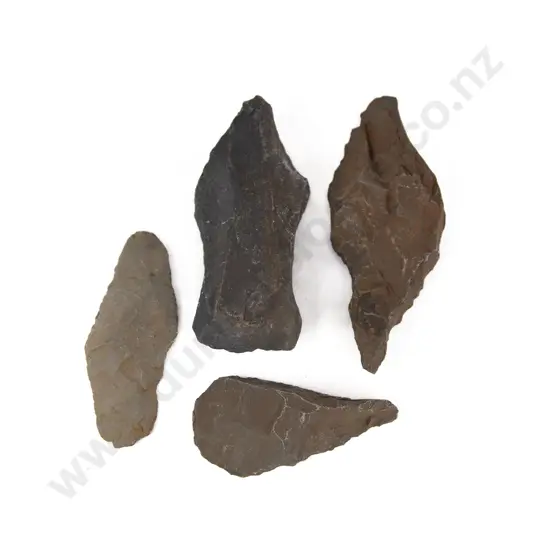 Four Various Roughouts From The Pitcairn Islands