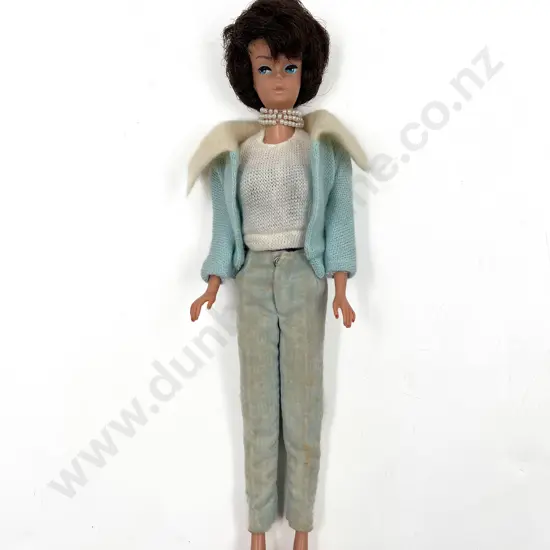 Mattel 1963 Brunette Bubble Cut Barbie