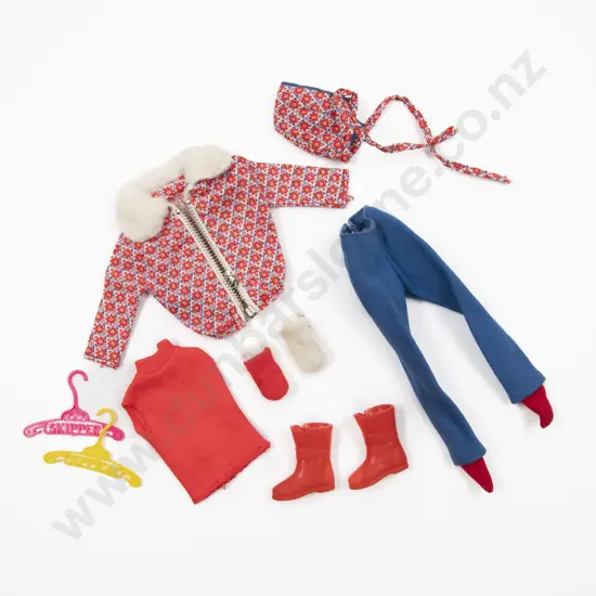 Skipper Costume Sledding Fun 1966 #1936