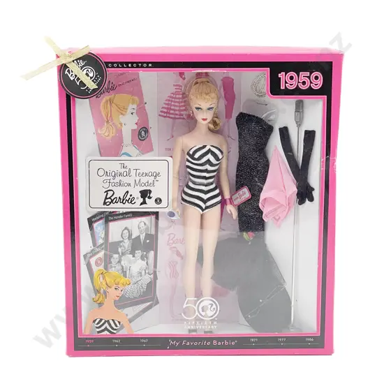 Unopened Boxed 50th Anniversary 1959 Barbie