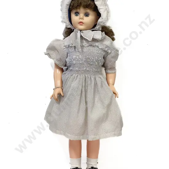 Modern Unmarked Vinyl and Hard Plastic Doll