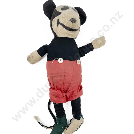 C1933 Hand Made All Cloth Mickey Mouse