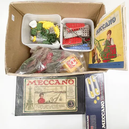 Qty Vintage Meccano