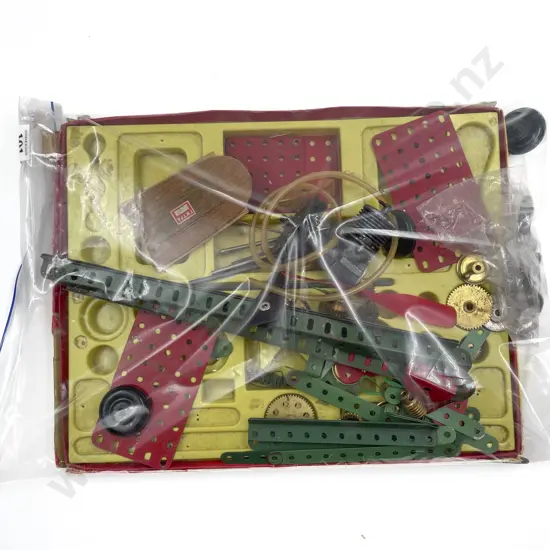 Part Boxed Meccano Part Mechanism Outfit