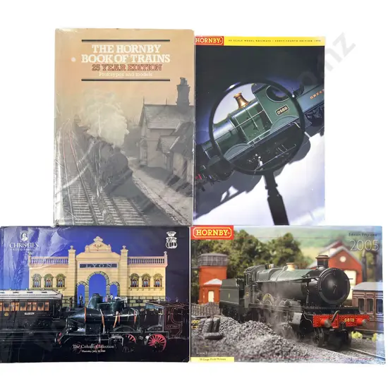 Three Catalogues and Hornby Book of Trains