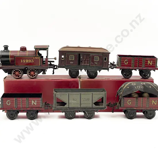 Bing O Gauge Clockwork Locomotive
