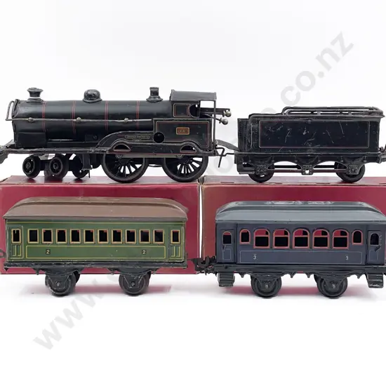 Bing O Gauge Clockwork 'George the Fifth' Locomotive and Tender